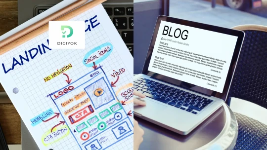 Perbedaan Website Landing Page dengan Website Blog